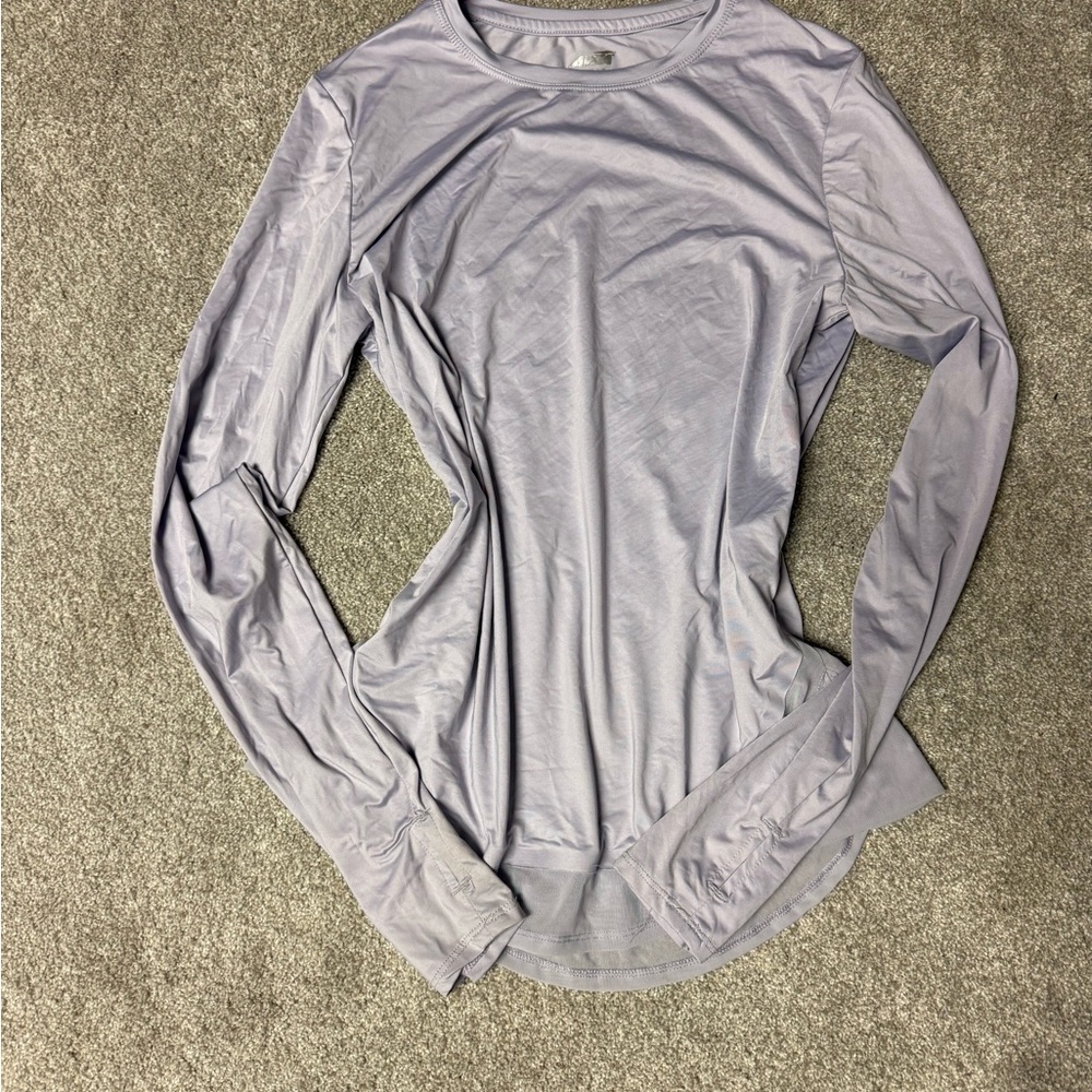 Avia Women's Long Sleeve Tee - Light Purple
